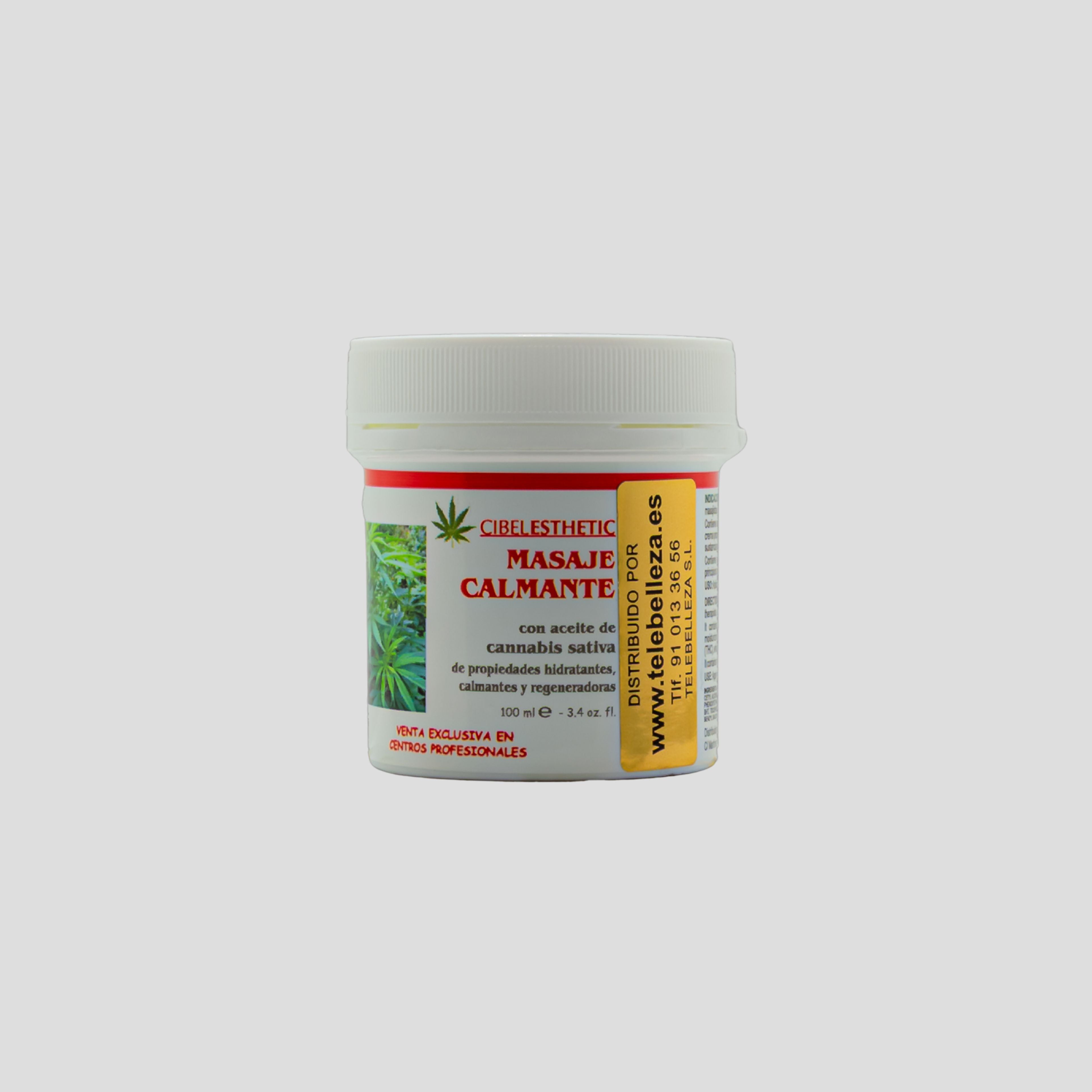 Crema Calmante con Aceite de Cannabis 100ml