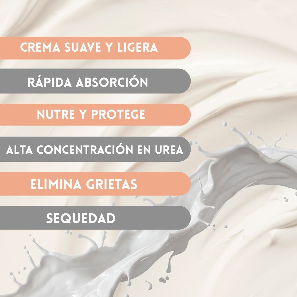 Crema de manos con colágeno marino y urea - 500ml