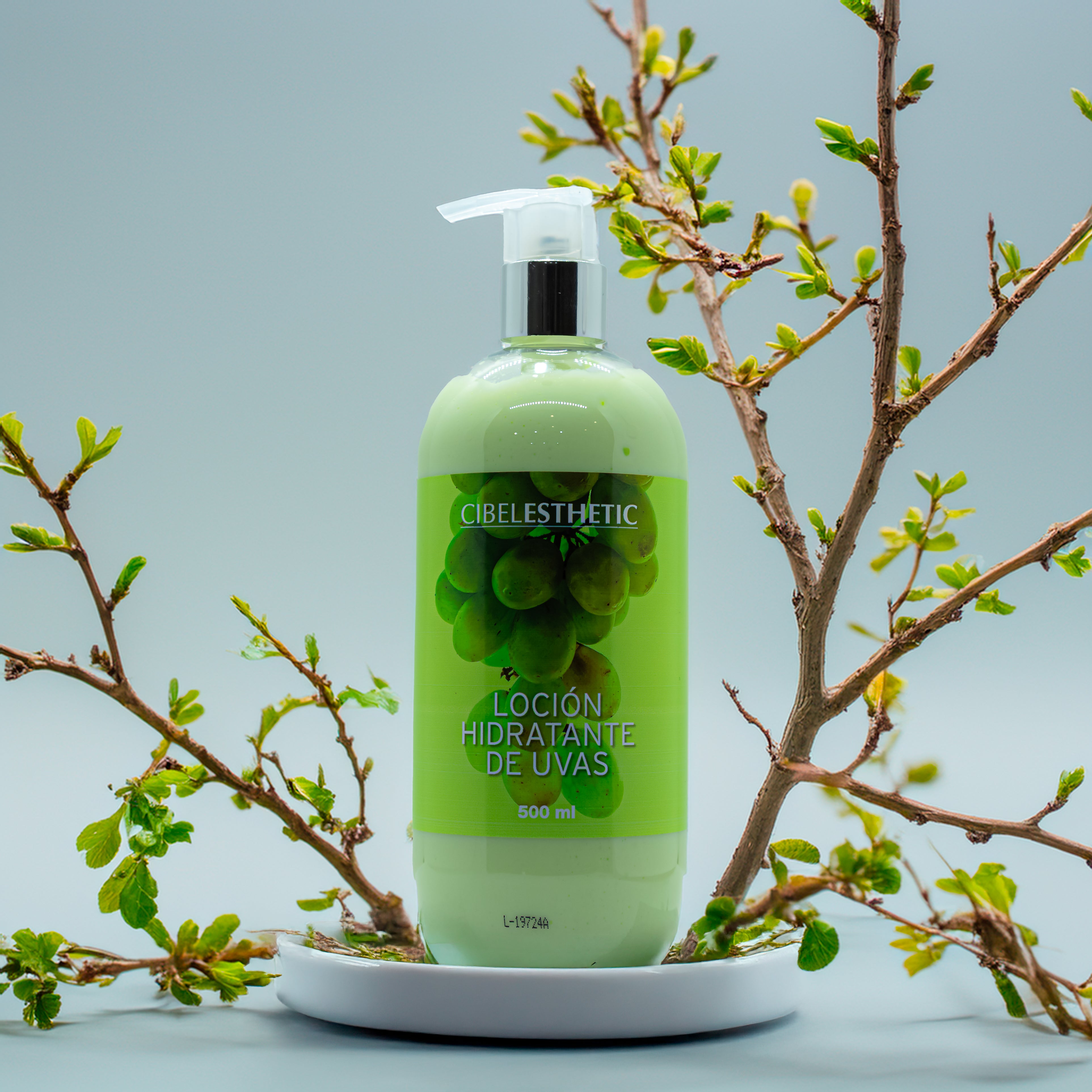 Loción Hidratante de Uva - 500ml.