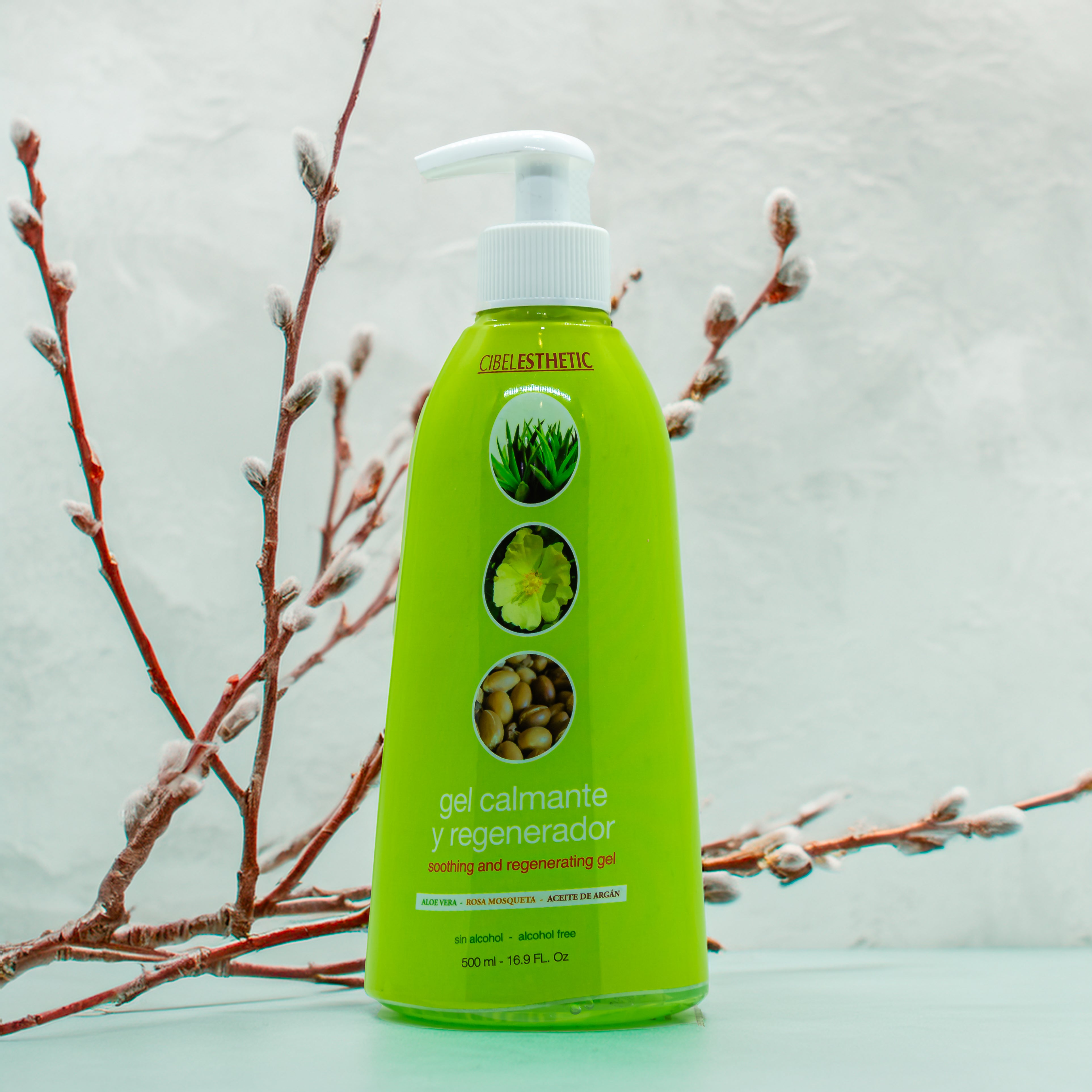 Gel calmante regenerador - 500ml.