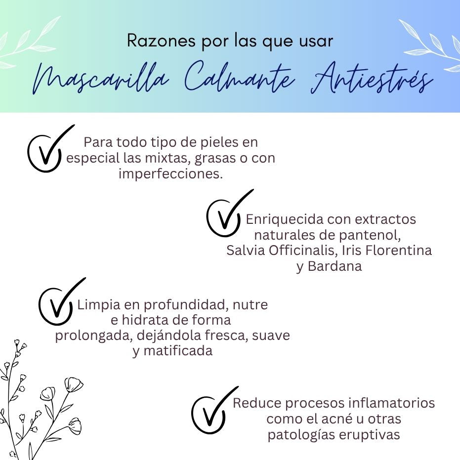 Mascarilla Calmante Antiestrés 200ml